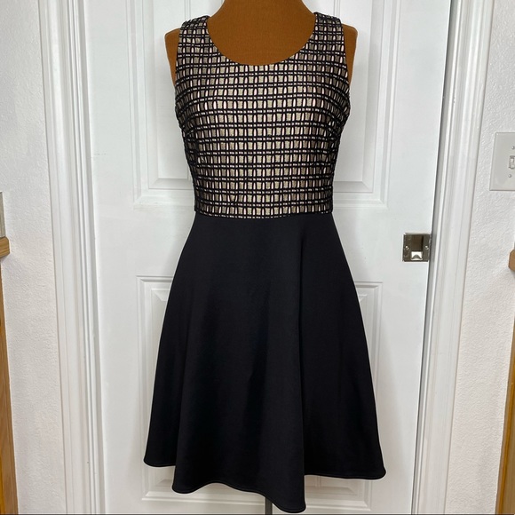 Badgley Mischka Dresses Belle Bagley Mishka Black And Blush